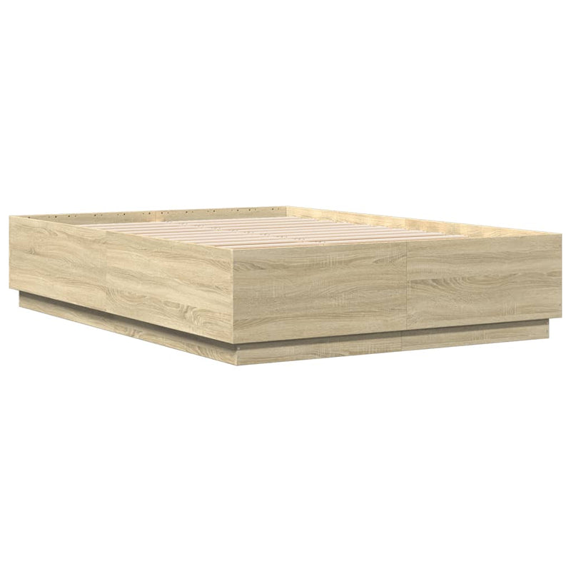 vidaXL Bed Frame without Mattress Sonoma Oak 150x200 cm