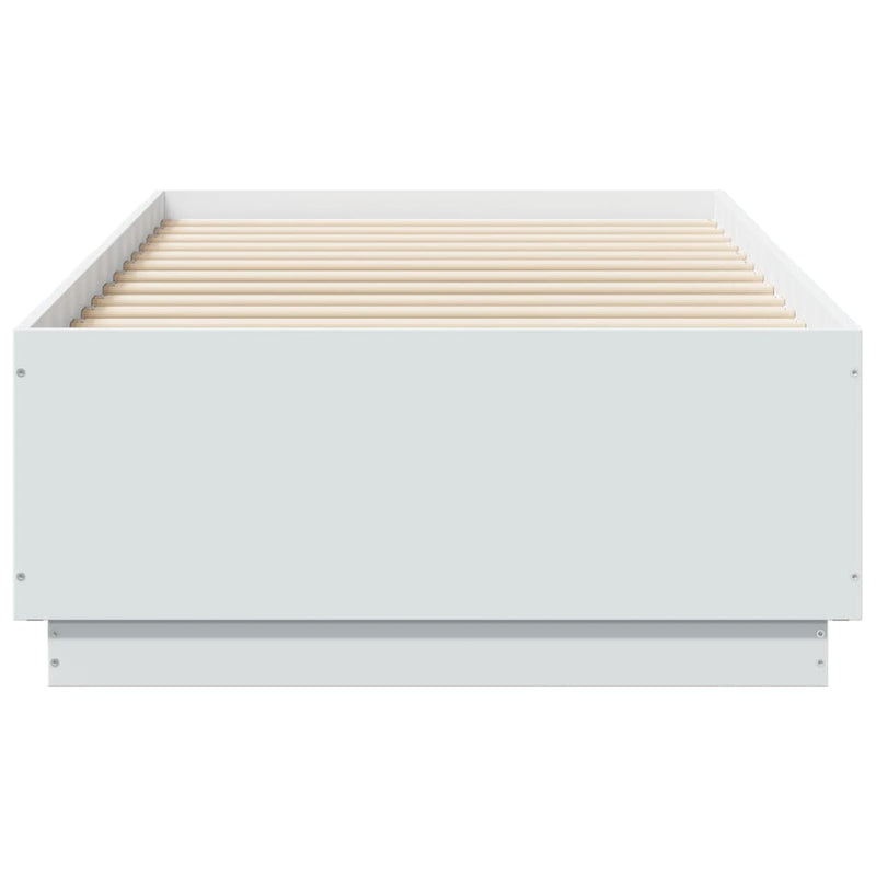 vidaXL Bed Frame without Mattress White 90x190 cm