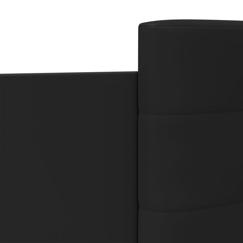 vidaXL Bed Frame without Mattress Black 90x190 cm