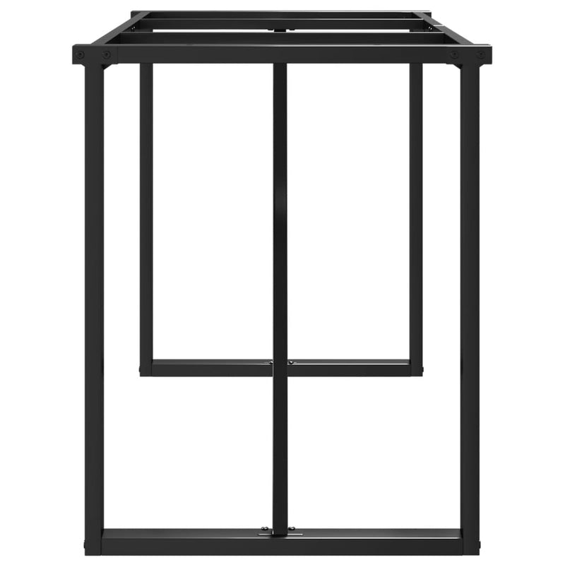 vidaXL Dining Table Legs O-Frame 120x60x73 cm Steel