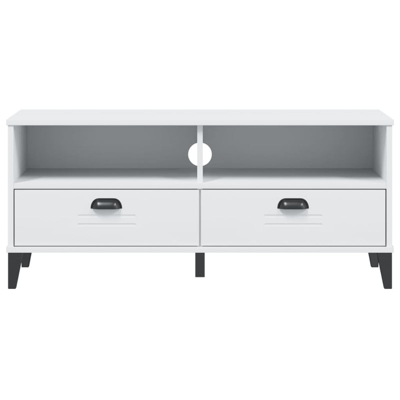 vidaXL TV Cabinet VIKEN White Engineered Wood
