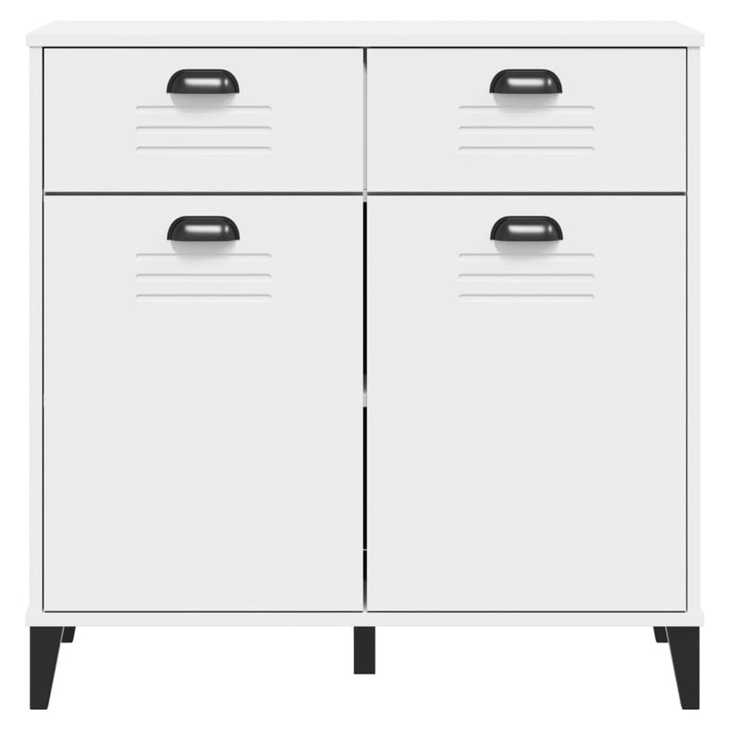 vidaXL Sideboard VIKEN White 80x40x80 cm Engineered Wood