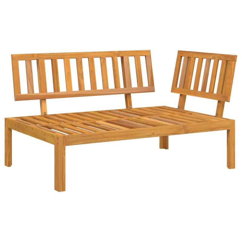 vidaXL Garden Pallet Corner Sofa Solid Wood Acacia