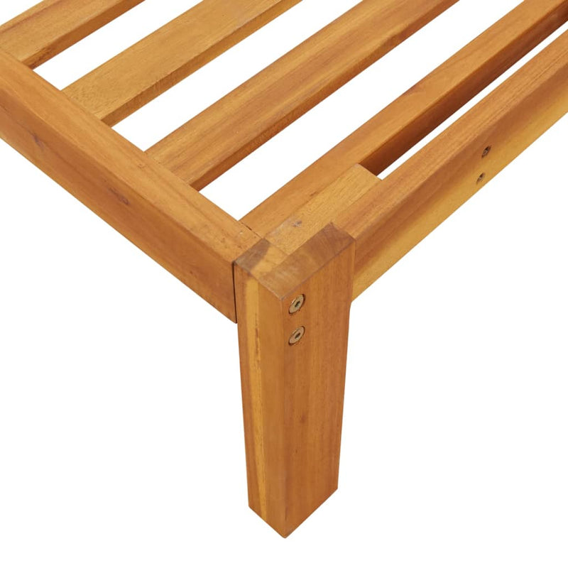 vidaXL Garden Pallet Sofa Set 2 Piece Solid Wood Acacia