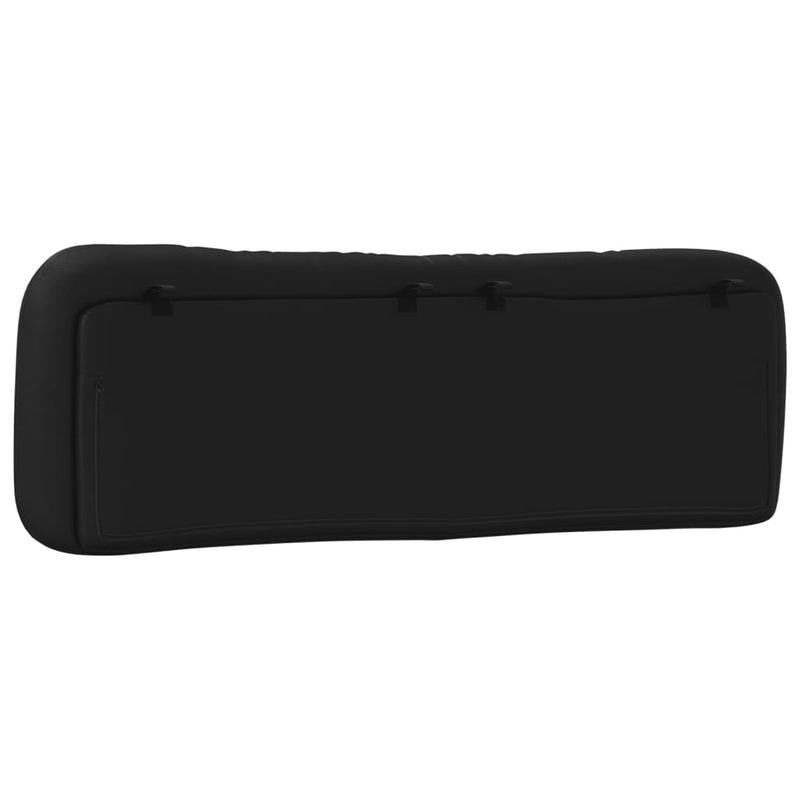 vidaXL Headboard Cushion "Hvar" Black 153 cm Faux Leather