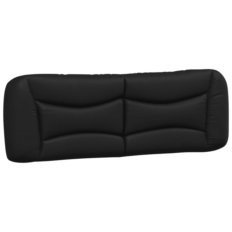 vidaXL Bed Frame with LED without Mattress "Hvar" Black and White 152x203 cm