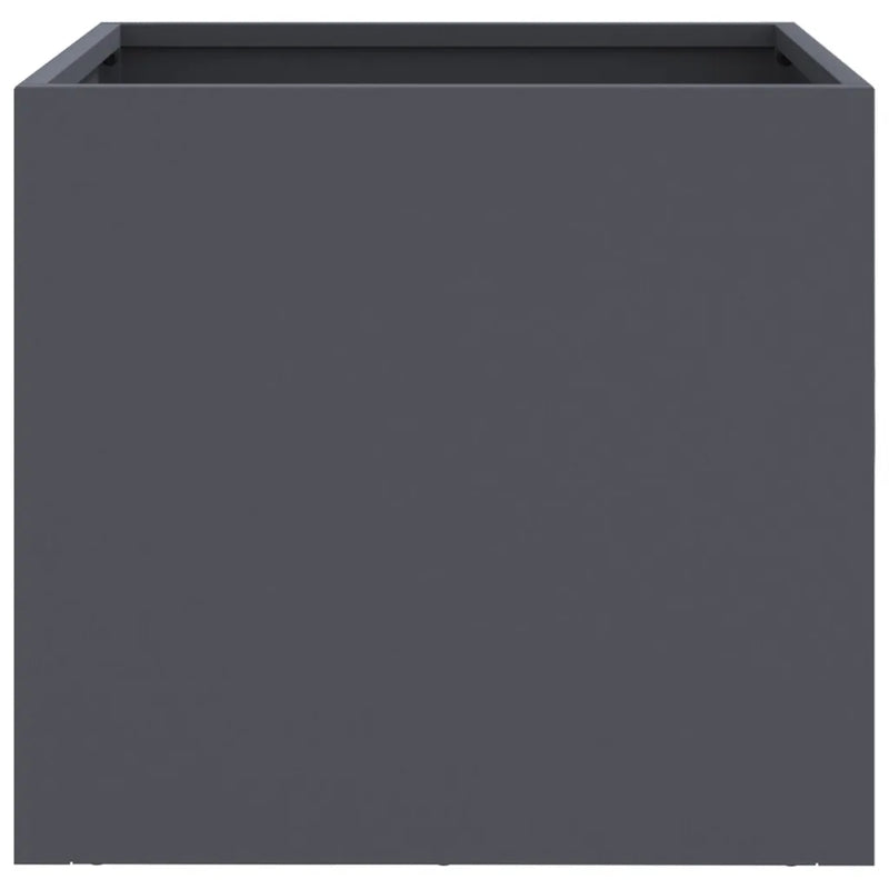 Planters 2 pcs Anthracite 32x30x29 cm Cold-rolled Steel