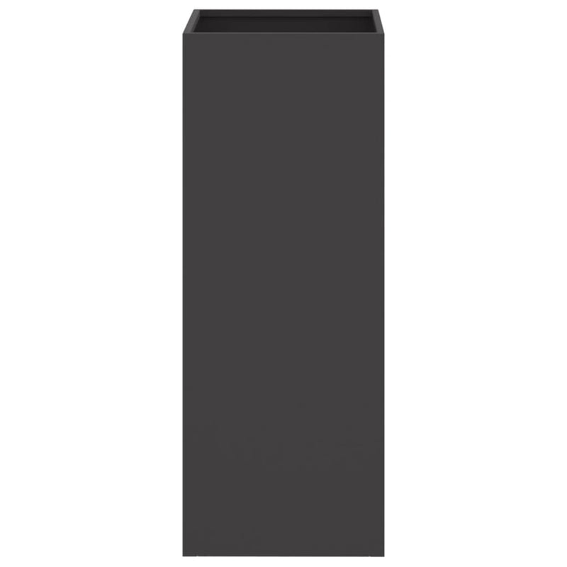 vidaXL Planter Black 32x29x75 cm Steel