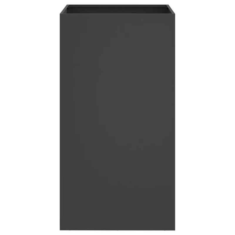 Planter Black 42x38x75 cm Steel