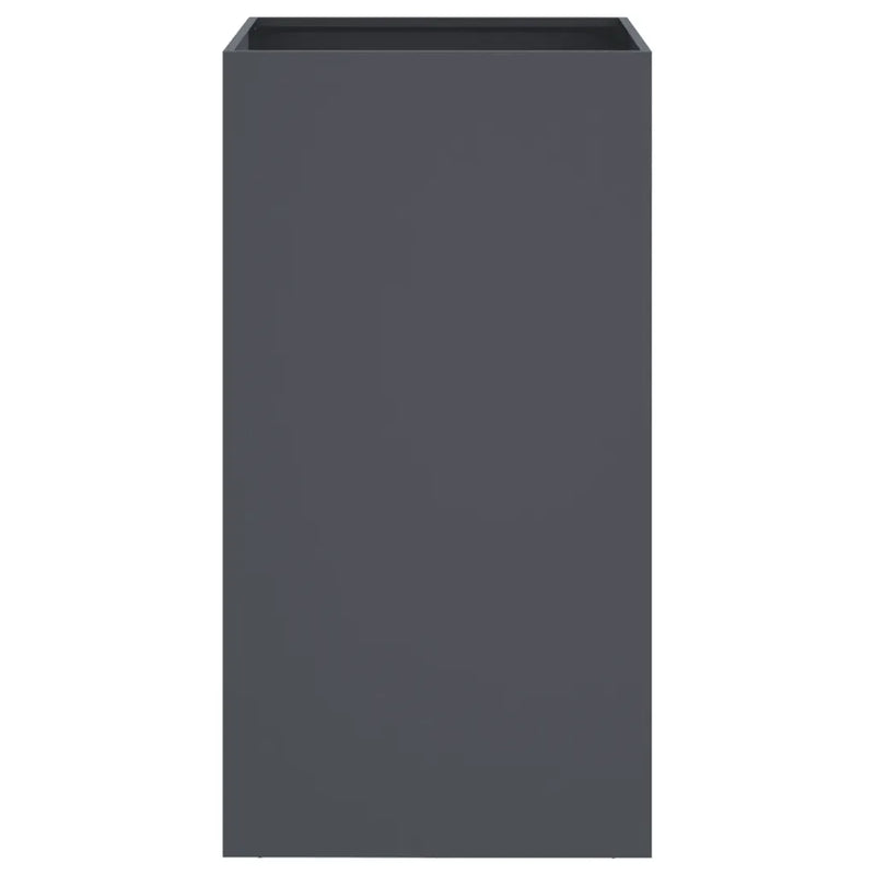 Planter Anthracite 42x38x75 cm Steel