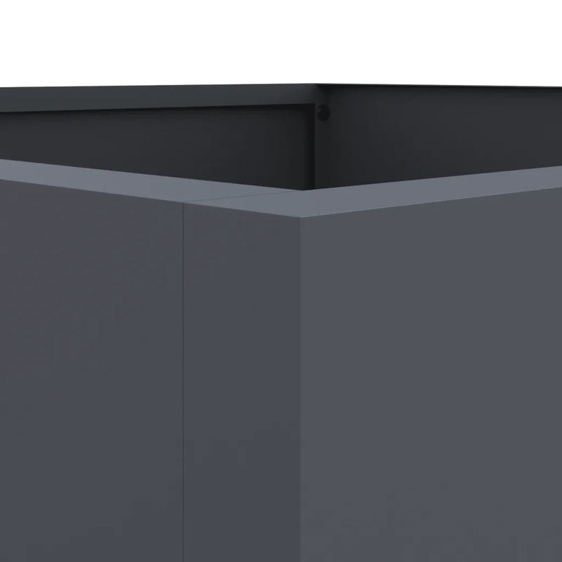 Planter Anthracite 52x48x75 cm Steel