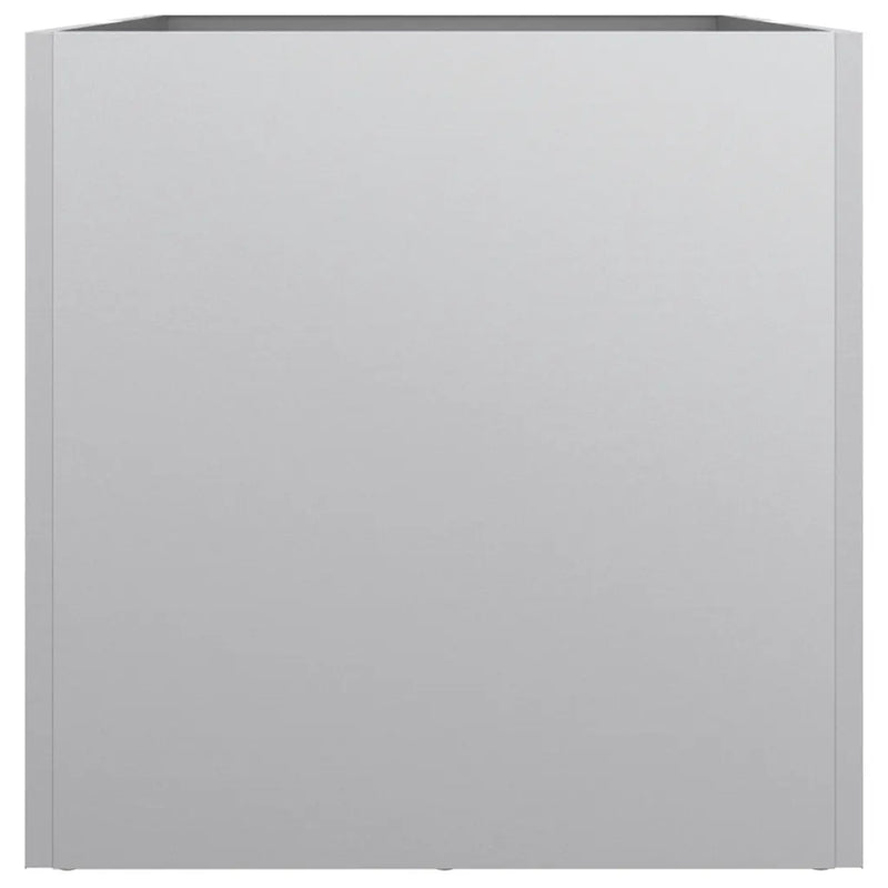 Planter Silver 62x30x29 cm Galvanised Steel