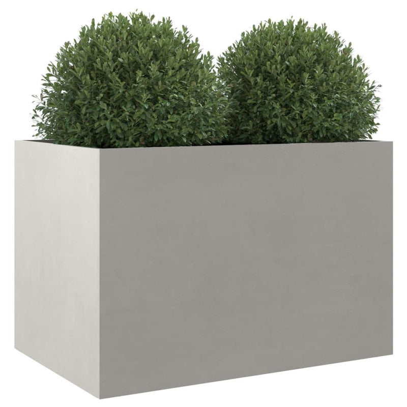 Planter Silver 62x47x46 cm Stainless Steel