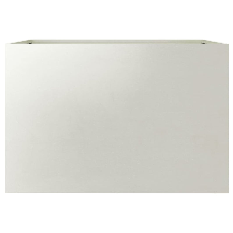vidaXL Planter Silver 62x47x46 cm Stainless Steel