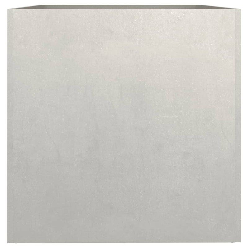 vidaXL Planter Silver 62x47x46 cm Stainless Steel