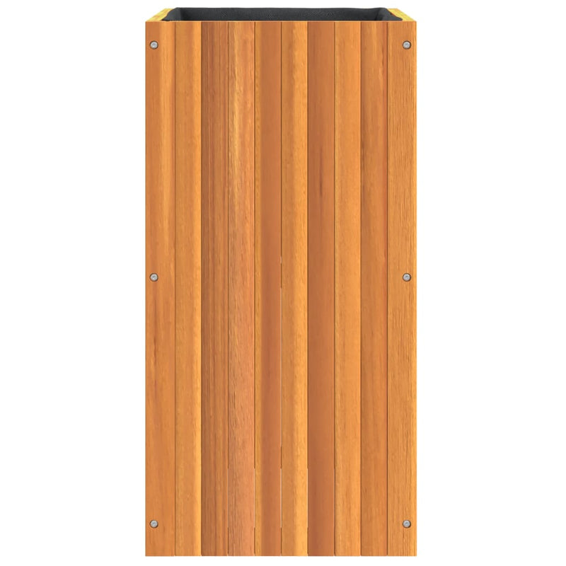 vidaXL Garden Planter 45x45x90 cm Solid Wood Acacia