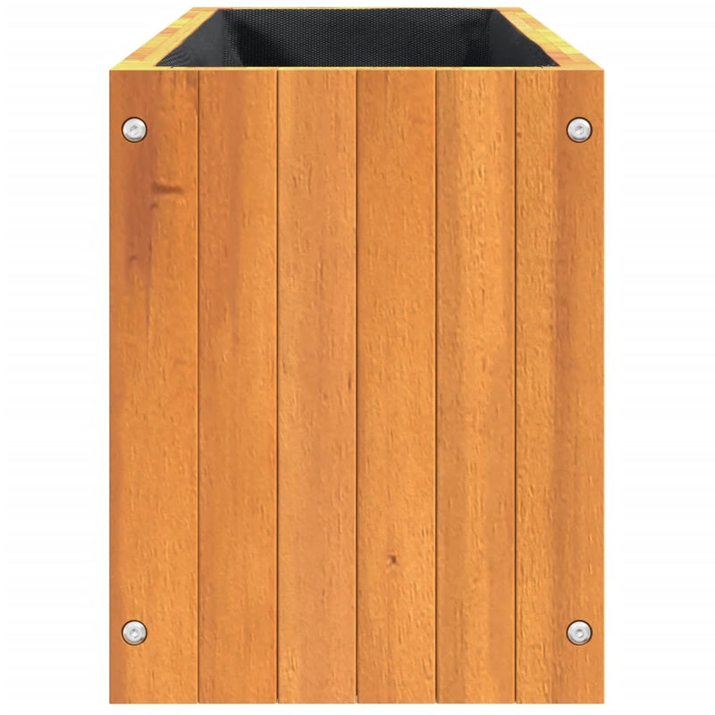 Garden Planter 59x27.5x35 cm Solid Wood Acacia