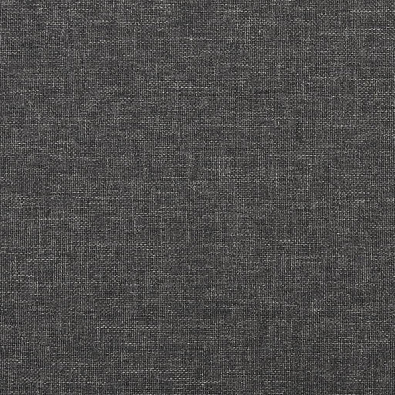 vidaXL 2-Seater Sofa Bed Dark Grey Fabric