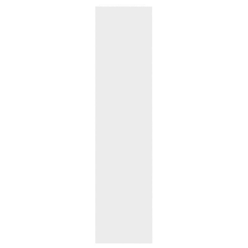 Shoe Cabinet White 80x21x87.5 cm Engineered Wood
