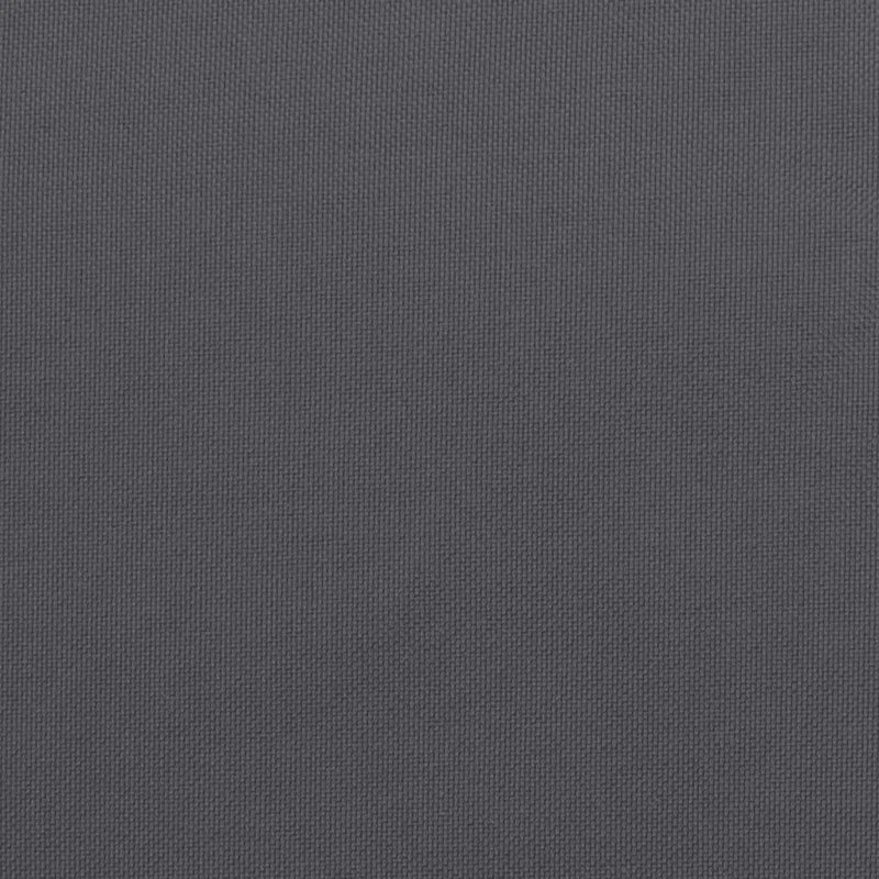 Highback Chair Cushions 2 pcs Anthracite Oxford Fabric