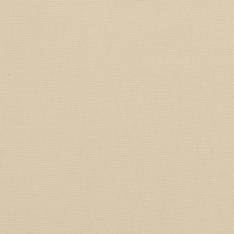 Lowback Chair Cushions 4 pcs Beige Oxford Fabric