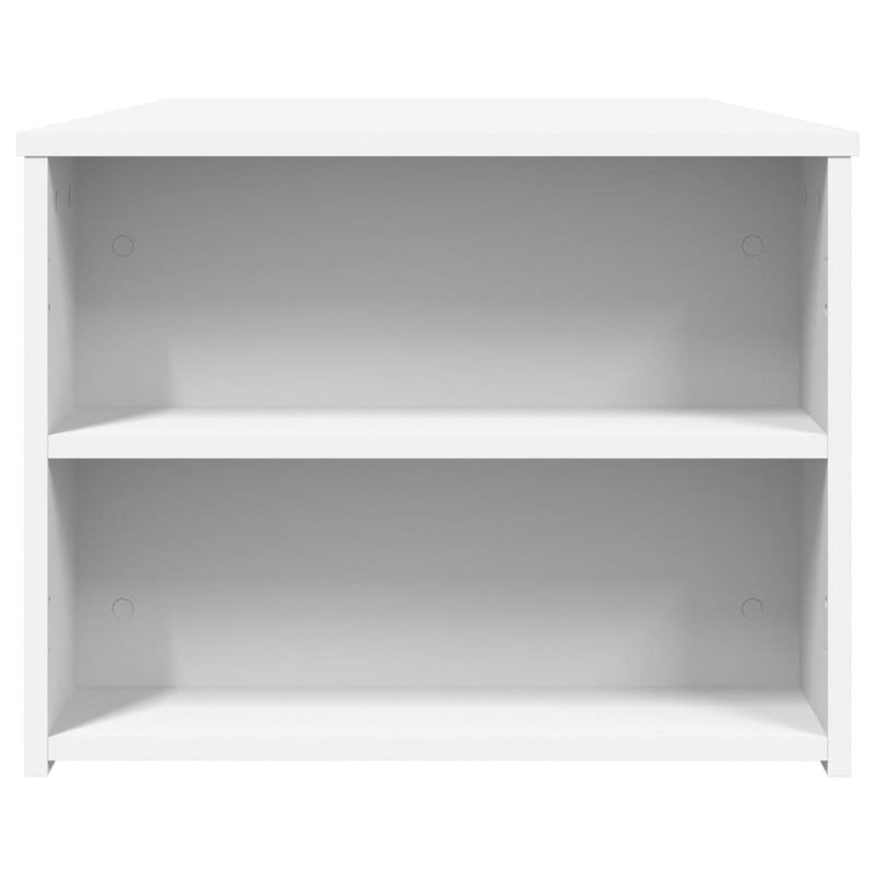 vidaXL Coffee Table White 102x55x42 cm Engineered Wood