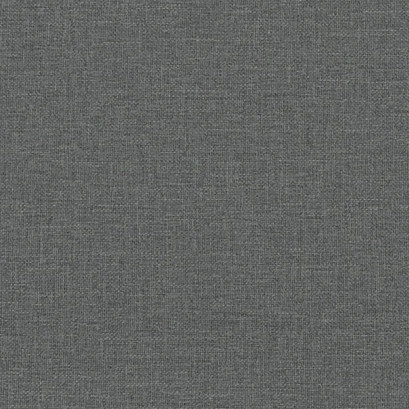 vidaXL Sofa 3-Seater Dark Grey Fabric
