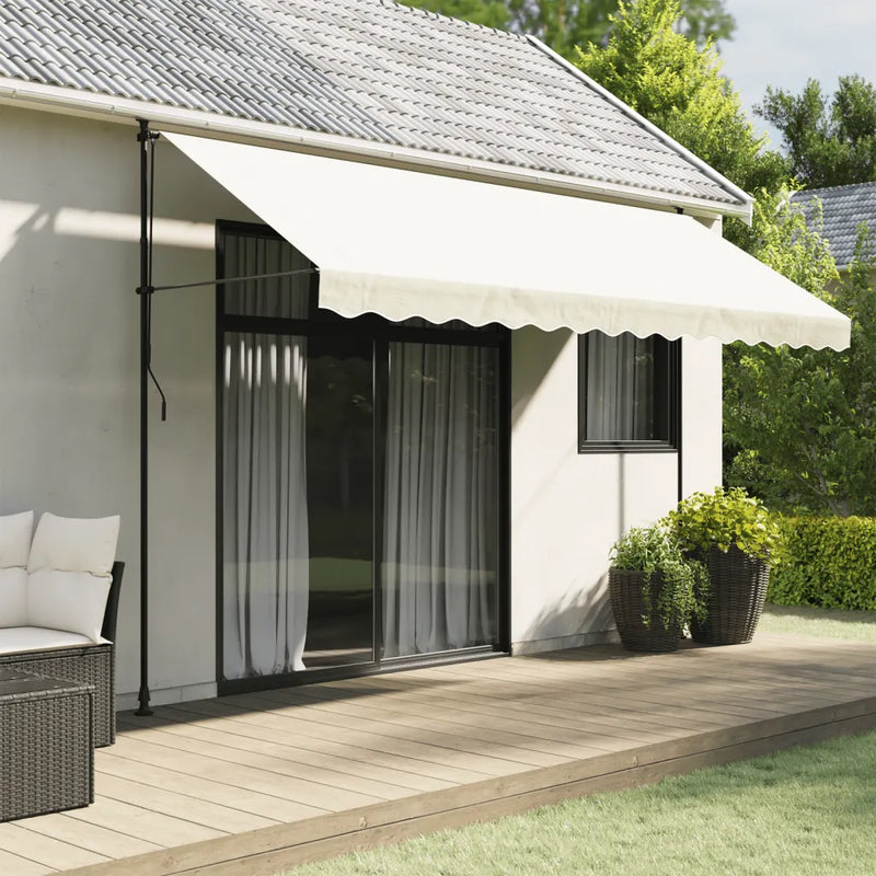 Replacement Fabric for Awning Valance Cream Stripe 4 m