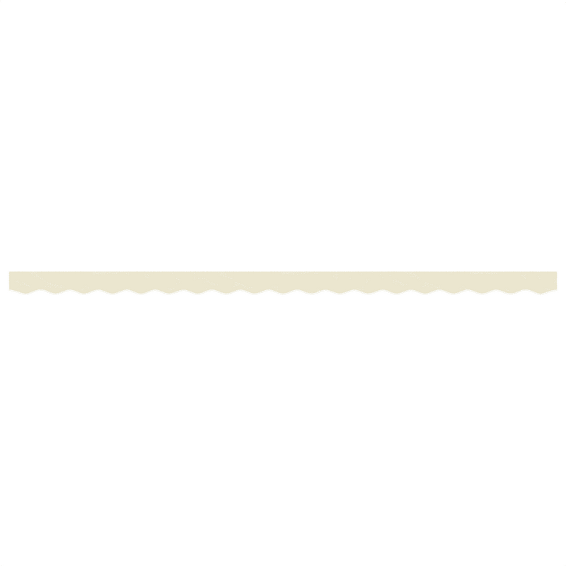 Replacement Fabric for Awning Valance Cream Stripe 4.5 m