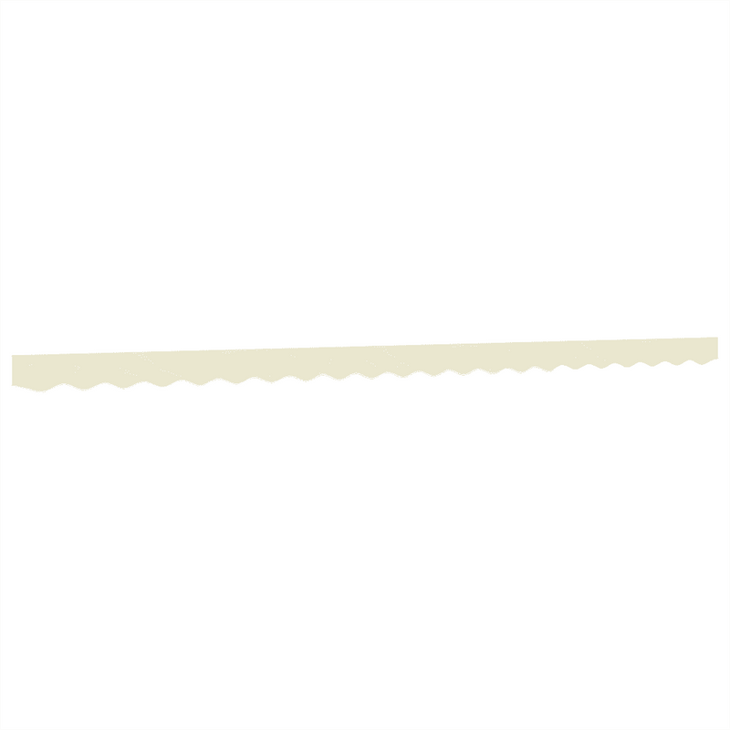 Replacement Fabric for Awning Valance Cream Stripe 5 m