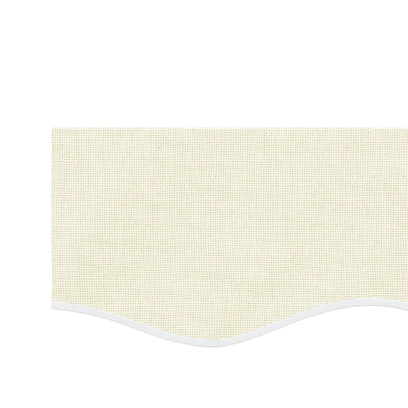 Replacement Fabric for Awning Valance Cream Stripe 5 m