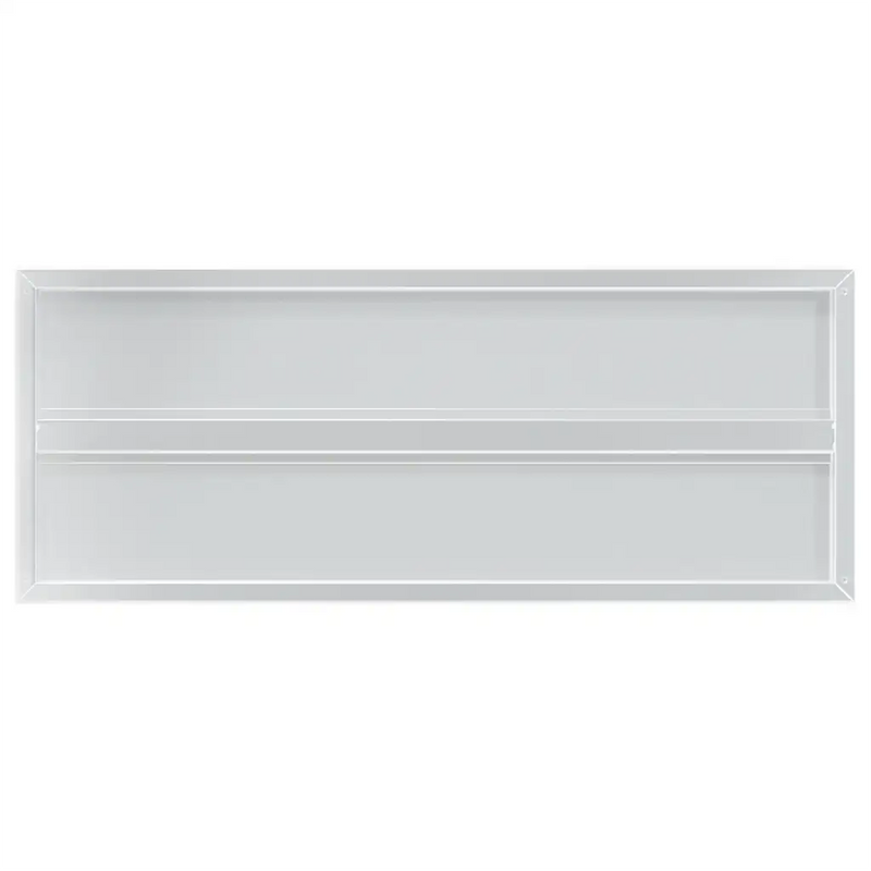 Wall Shelves 2 pcs 100x40 cm Silver Stainless Steel