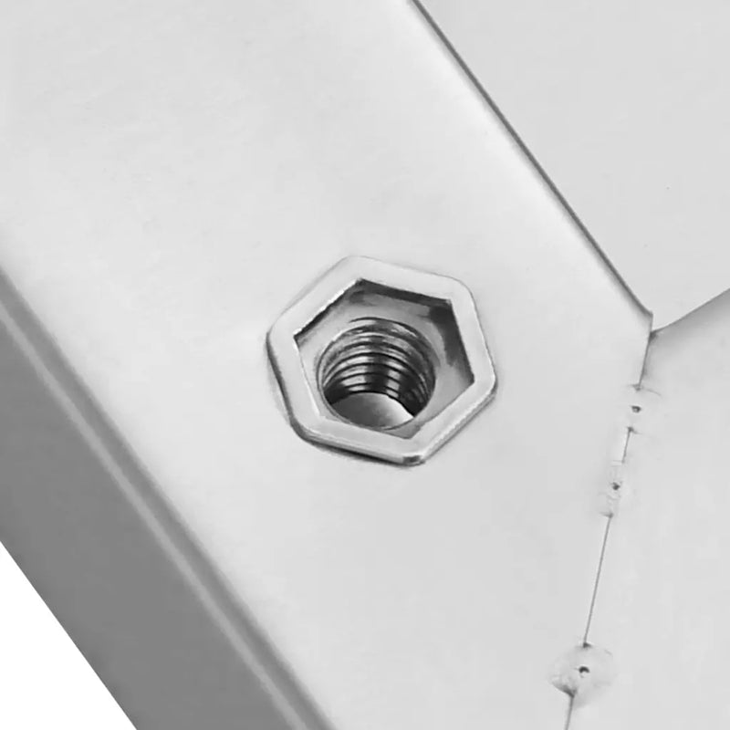 Wall Shelves 2 pcs 75x40 cm Silver Stainless Steel