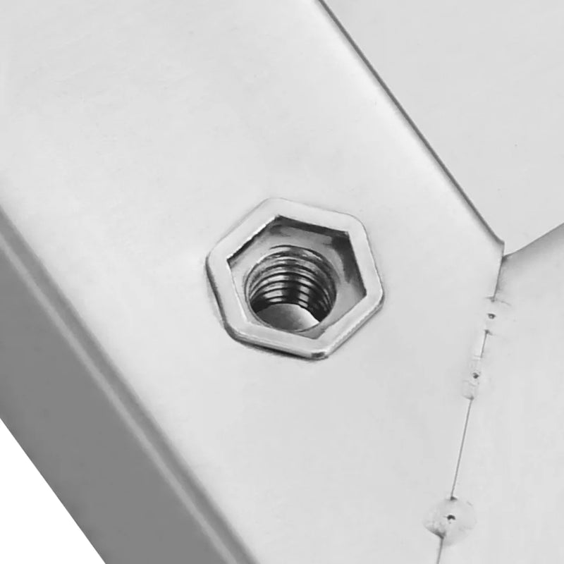 Wall Shelves 2 pcs 75x30 cm Silver Stainless Steel