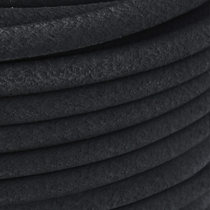 vidaXL Garden Soaker Hose Black 0.6" 100 m Rubber