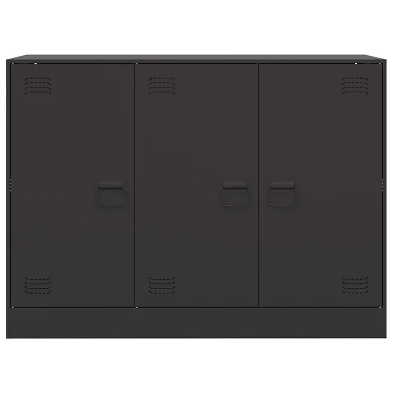 Sideboard Black 99x39x73 cm Steel