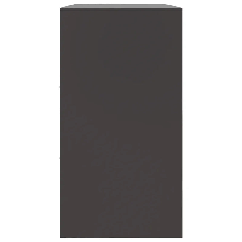 Sideboard Black 99x39x73 cm Steel