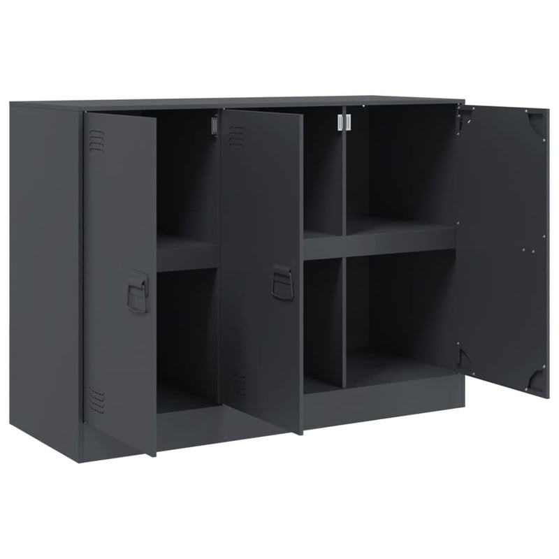 vidaXL Sideboard Anthracite 99x39x73 cm Steel