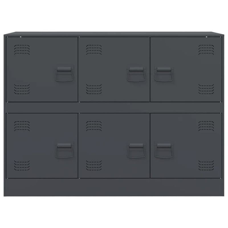 vidaXL Sideboard Anthracite 99x39x73 cm Steel