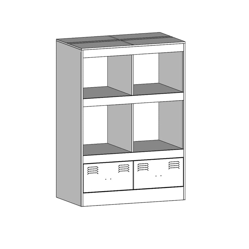 vidaXL Highboard Black 67x39x95 cm Steel