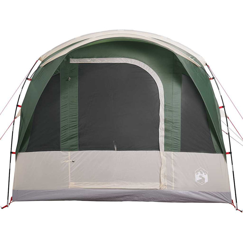 vidaXL Camping Tent Tunnel 3-Person Green Waterproof