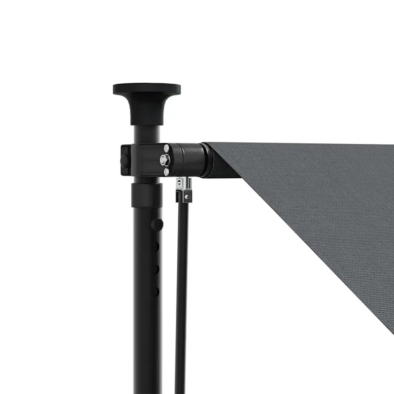 Retractable Awning Anthracite 250x150 cm Fabric and Steel
