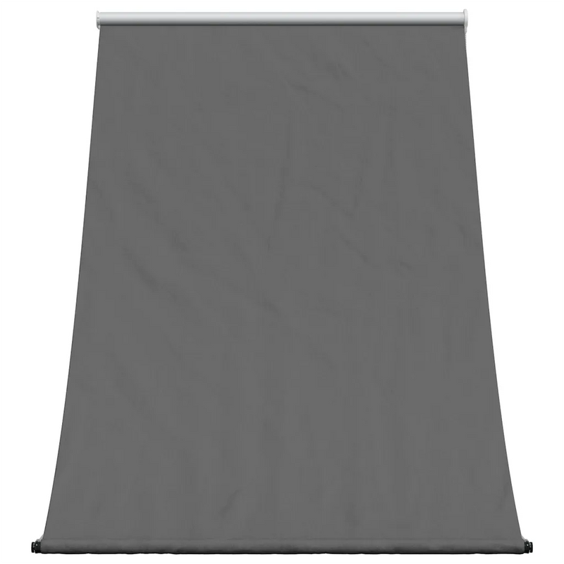 Retractable Awning Anthracite 150x150 cm Fabric and Steel