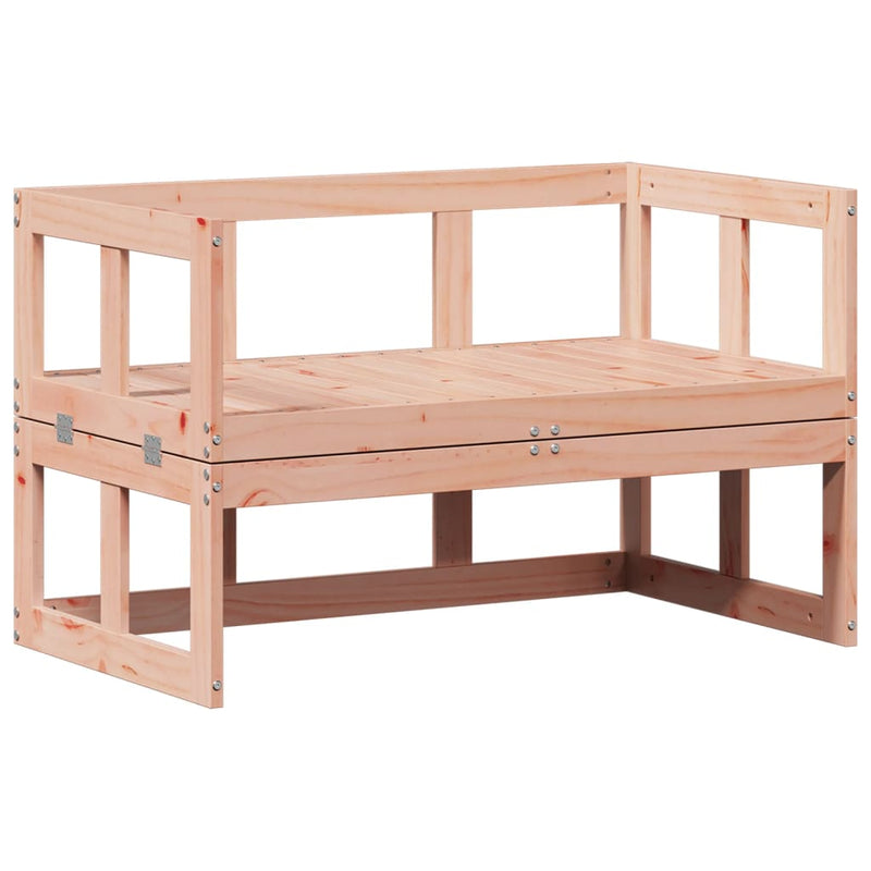 vidaXL Garden Sofa Bench Extendable Solid Wood Douglas