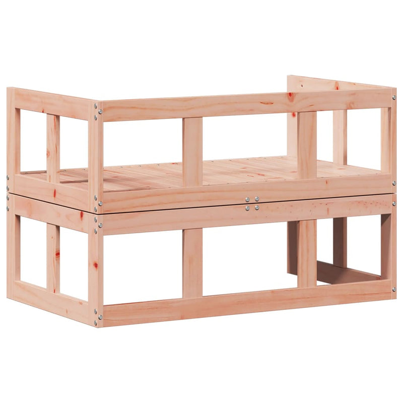 vidaXL Garden Sofa Bench Extendable Solid Wood Douglas