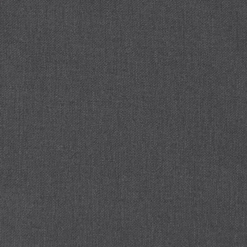 Highback Chair Cushions 6 pcs Melange Anthracite 120x50x7 cm Fabric