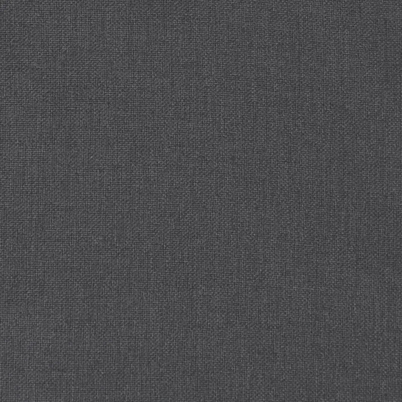 Lowback Chair Cushions 2 pcs Melange Anthracite 100x50x7 cm Fabric