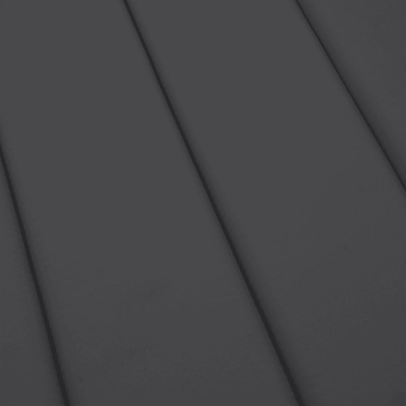 Sun Lounger Cushion Melange Anthracite 200x70x4 cm Fabric