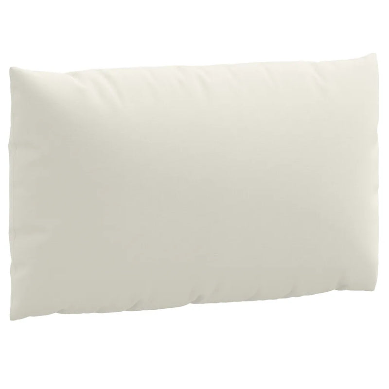 Pallet Cushions 2 pcs Melange Cream Fabric