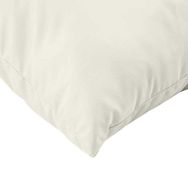 Pallet Cushions 2 pcs Melange Cream Fabric